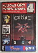 GOTHIC+ALONE IN THE DARK+SACRIFICE+II WOJNA ŚWIATOWA PC CD