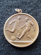 WARTA POZNAŃ przedwojenny medal piłka nożna II RP 1930 r.