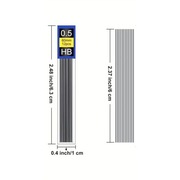 grafity ołówkowe 0,5mm HB pudełko 12 sztuk wkłady do ołówka automatycznego