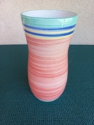 Stary wazon ceramiczny malowany wysokości 28cm