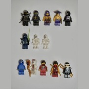 LEGO Ninjago minifigurki custom różne sezony (podmienione części)