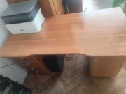 Solidne Biurko , kolor olcha 