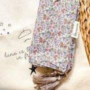 Bawełniany kocyk, otulacz dla niemowlaka w kwiaty