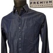 *MĘSKA KOSZULA JACK&JONES DŁUGI RĘKAW CIENKA ROZMIAR M 100% BAWEŁNA