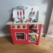 Kuchnia drewniana dziecięca Leomark Classic czerwona