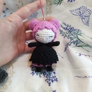 Brelok, zawieszka lalka, laleczka