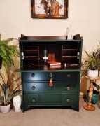 Sekretarzyk prl modrzew pomorskie fabryki mebli