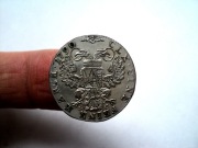 SAKSONIA: DWUGROSZ WIKARIACKI (1/12 TALARA) 1790 R - PIĘKNY STAN