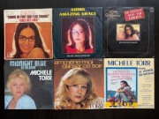 Michele Torr & Nana Mouskouri, 6 singli, muzyka francuska, lata 70+