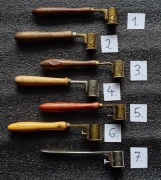 Regulowane miarki do prochu i śrutu - Francja XIX / XX wiek