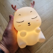 Lampka dla dzieci. Dwie moce świecenia i timer.