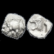 moneta Rzymska - Grecka - MYSIA. Kyzikos.  450-400r. p.n.e