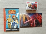 Książka Star Wars Rebelianci Droidy w tarapatach + gratis puzzle Trefl
