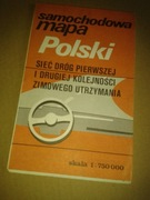 Samochodowa Polski 84 PPWK Stara mapa 