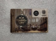 Francja 2 euro 2025 Katedra Notre-Dame w Paryżu 