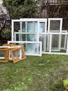 Okna szyby z demontażu 