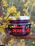 MUS Z DERENIA 220 g Dżem Karpackie Pole Muskularny dereń 