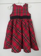 Oshkosh świąteczna sukienka jak nowa 104 cm 4 lata