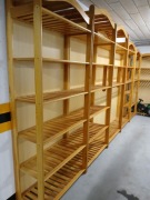 Regały ażurowe,drewniane