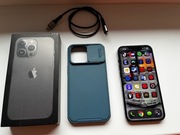 Telefon iPhone 13 Pro 128GB - SPACE BLACK - Stan Idealny!