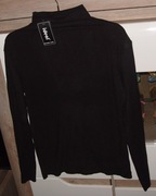 ciepły ,milutki półgolfik z serduszkiem_ IDEAL r. M/L