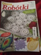 Diana Robótki 5/2015 Parasolka i poduszka w kolorach tęczy 