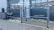 Regał magazynowy mocny paletowy DEXION H250cm G107cm trawers 275cm