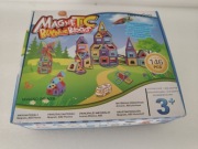 klocki magnetyczne 146 ELEMENTÓW duży zestaw