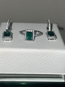 Swarovski pierścionek i kolczyki