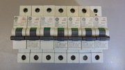 Wyłącznik nadprądowy General Electric  B6A, B16 A , C166 A  pakiet 7szt.