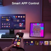 Inteligentna Ramka LED Pixel Art z Sterowaniem Smart App
