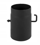 Szyber Spalinowy fi 130 Czarny Blacha 2mm