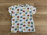 Bawełniany T-shirt z postaciami Pokemonów, r. 128 (7-8 lat)