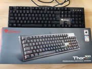 Klawiatura gamingowa, mech., przew., RGB, Thor 300, Outemu Brown, + gratis