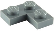 00442N LEGO 2420 4210635 płytka 2x2 narożnik ciemny szary DBG 1szt