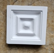 Ozdoba gipsowa sztukateria - kwadracik 8 cm