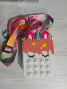 Torebka pop it jednorożec