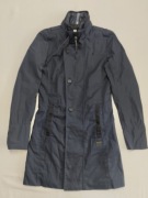 G-STAR damska kurtka trench slim granatowa 97% bawełna XS/34