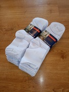 Skarpetki białe męskie D&A rozm. 40-43 i 43-47