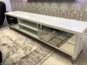 Komoda lustrzana biała, z lustra, glamour, OKAZJA 