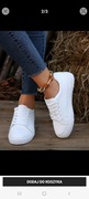 Białe trampki sneakersy 38