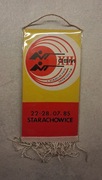 Proporczyk PRL XII OSM w Strzelectwie Sportowym Starachowice 1985r. 