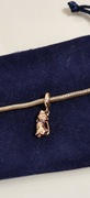 Charms zawieszka Pandora kotek różowe złoto 