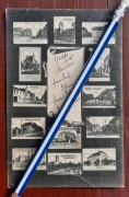 PLESZEW PLESCHEN 13 miniaturek młyn parowy ulice kościół ratusz do USA 1905