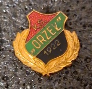 Odznaka ORZEŁ Warszawa emalia złota