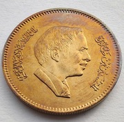 JORDANIA 25 Fils 1984 okołoMENNICZA