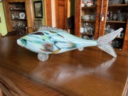 RYBA-SZKŁO DEKORACYJNE Z PRL