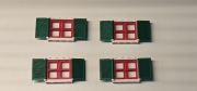 Lego Town  okna 4szt