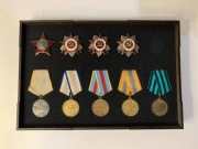 Tabliczka na 5 orderów i 5 medali  