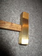 DICTUM Plane Hammer mlotek do strug ow mosiądz 115g